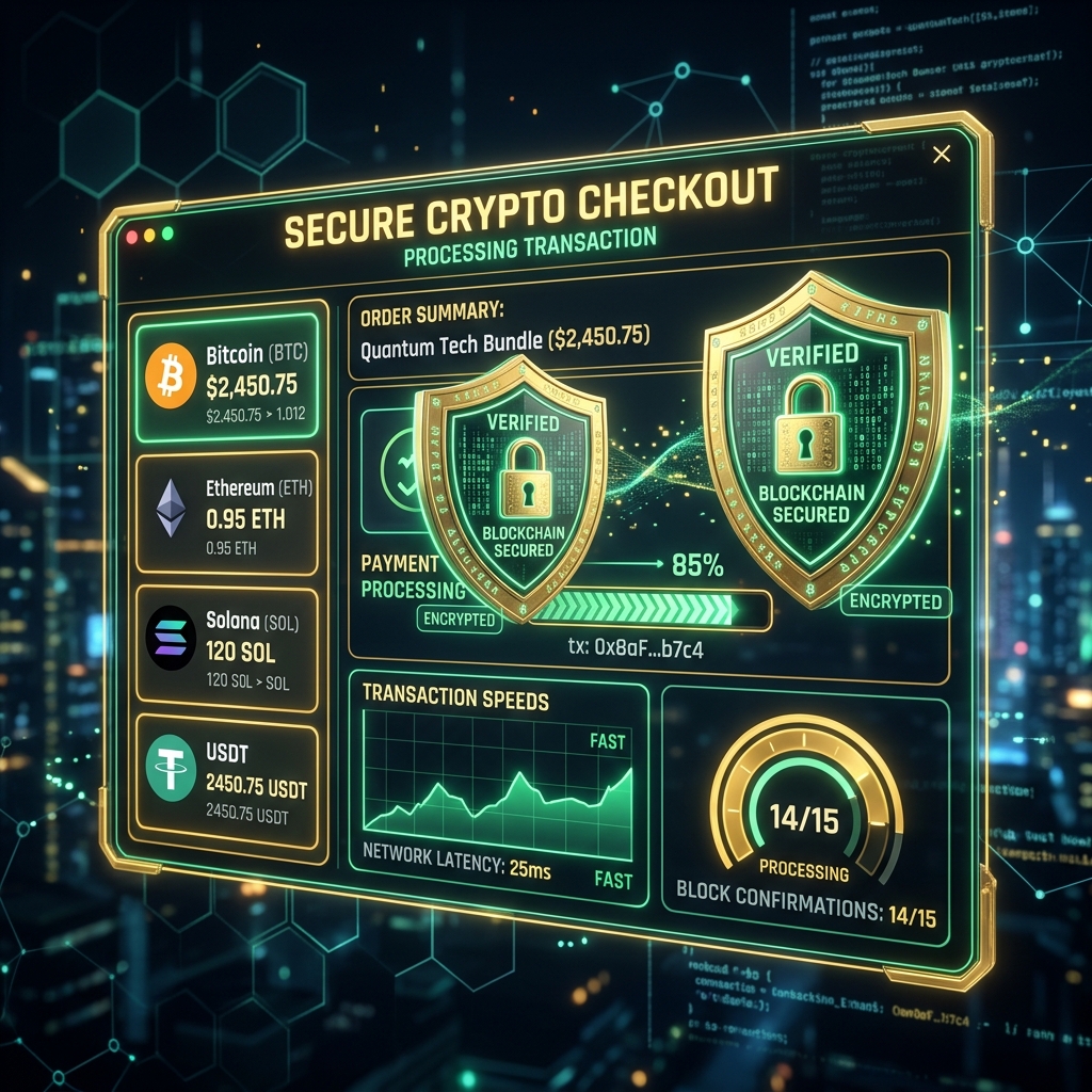 Evaluating Ecommerce Crypto Payment: Security, Speed, and Global Feasibility